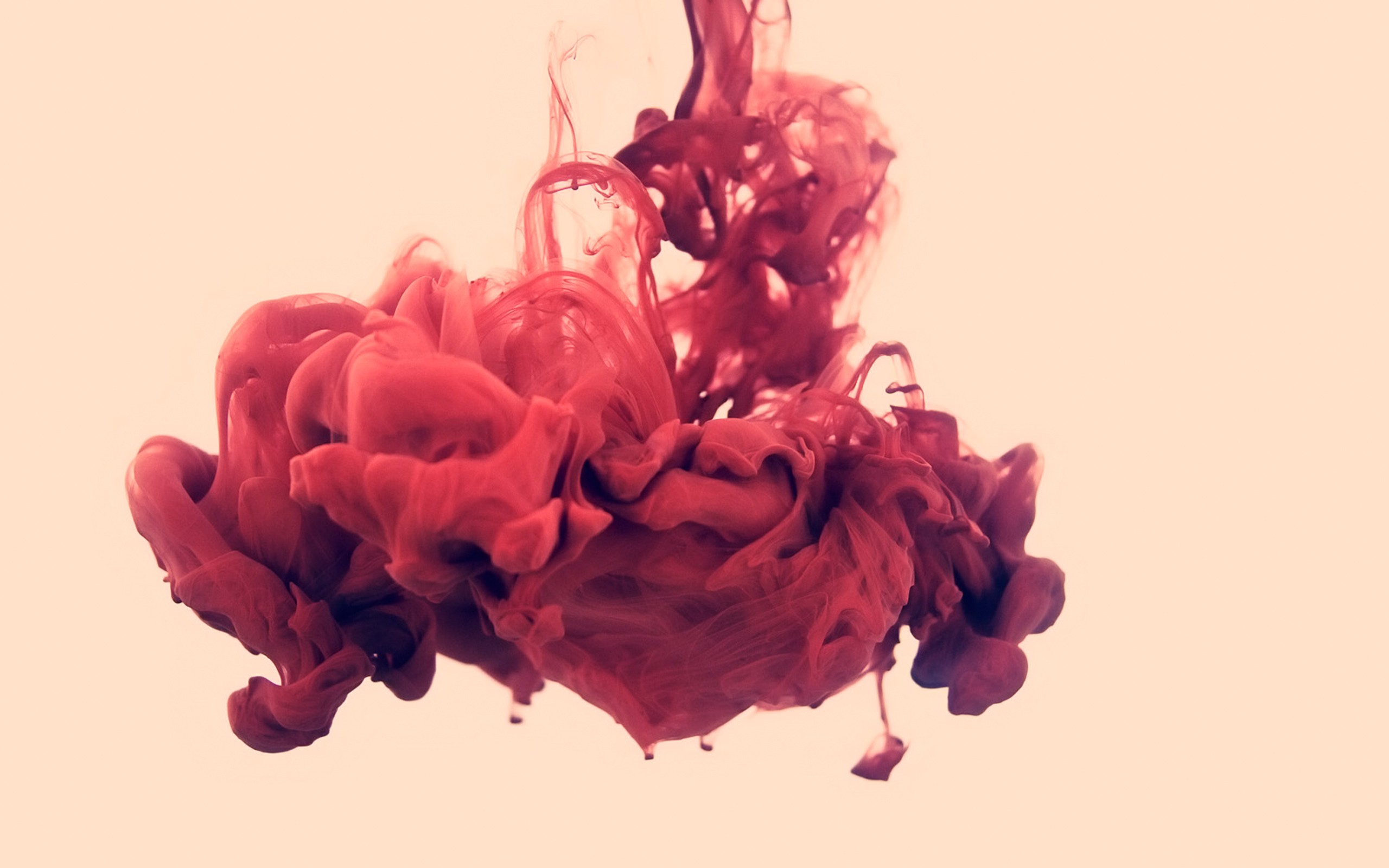 Alberto Seveso Liquid Paint In Water Artwork Simple Background 2560x1600