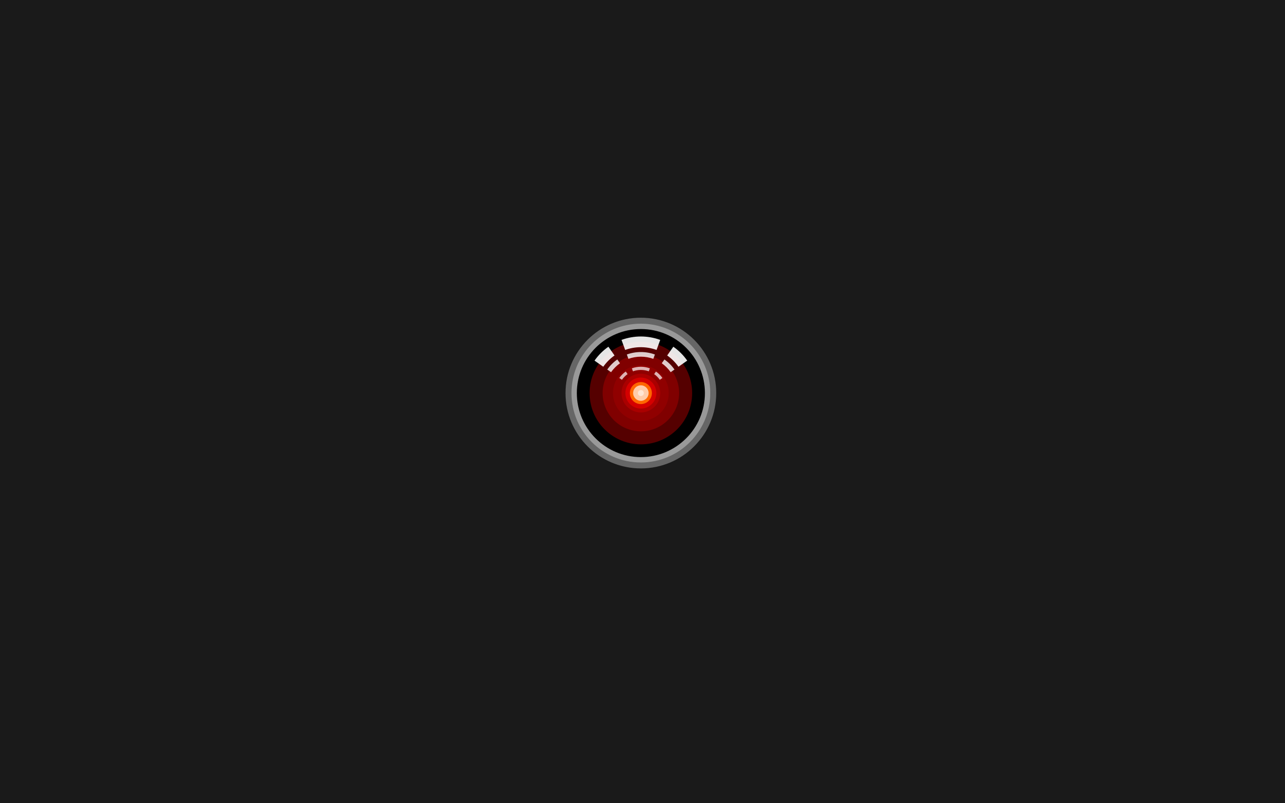 2001 A Space Odyssey HAL 9000 Minimalism Movies Stanley Kubrick 2560x1600