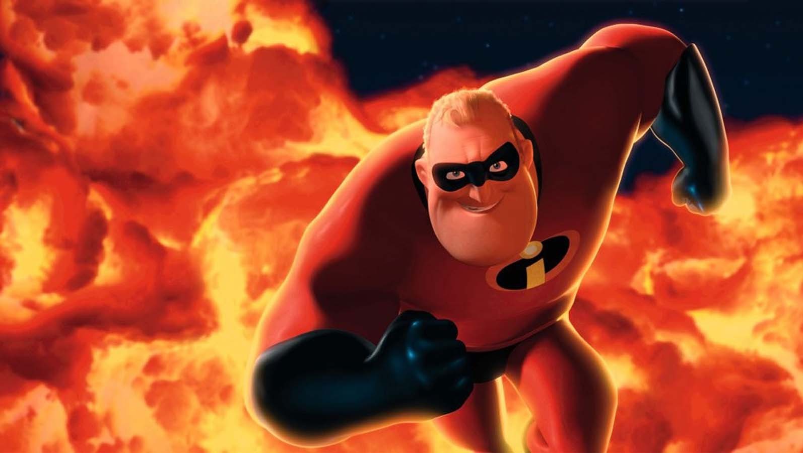 The Incredibles Animated Movies Movies Fire Pixar Animation Studios 1594x900