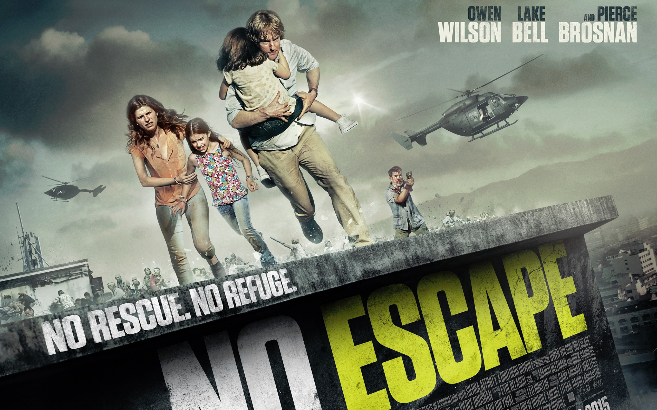 No Escape Owen Wilson Lake Bell Pierce Brosnan 2560x1600