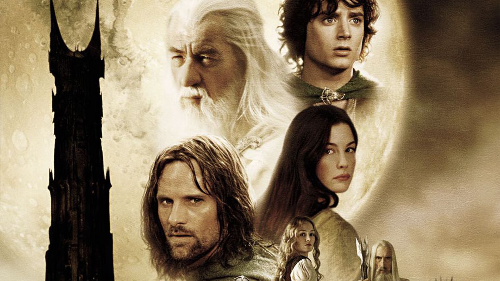 Movies The Lord Of The Rings The Lord Of The Rings The Two Towers Frodo Baggins Gandalf Aragorn Arwe 1920x1080