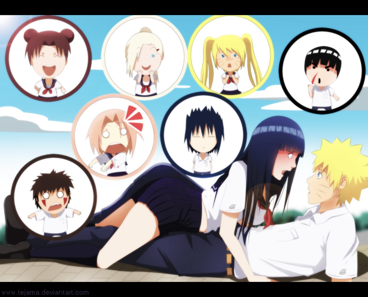 Naruto Shippuuden Uzumaki Naruto Hyuuga Hinata Anime Anime Girls Haruno Sakura Uchiha Sasuke Tenten  1181x956