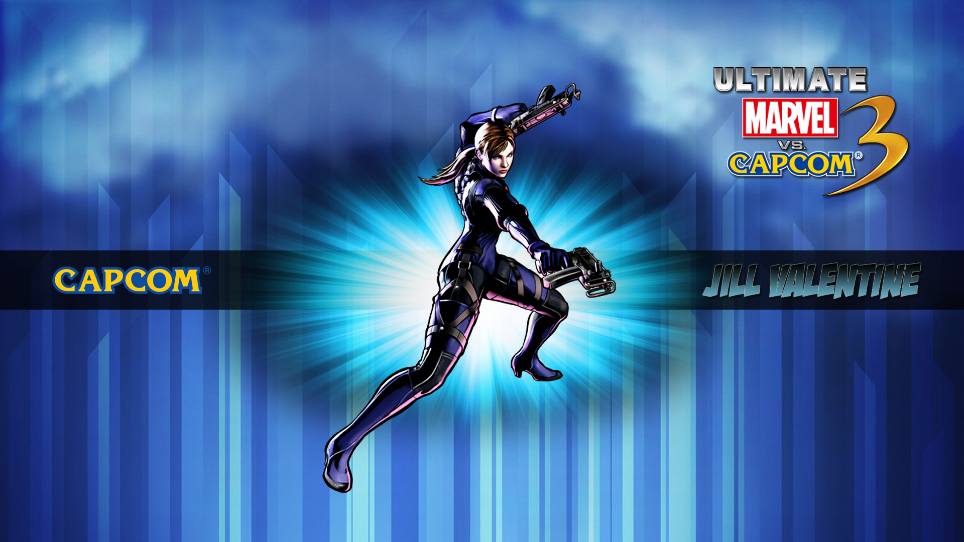 Marvel Vs Capcom 3 Jill Valentine Video Games Video Game Warriors 1920x1080