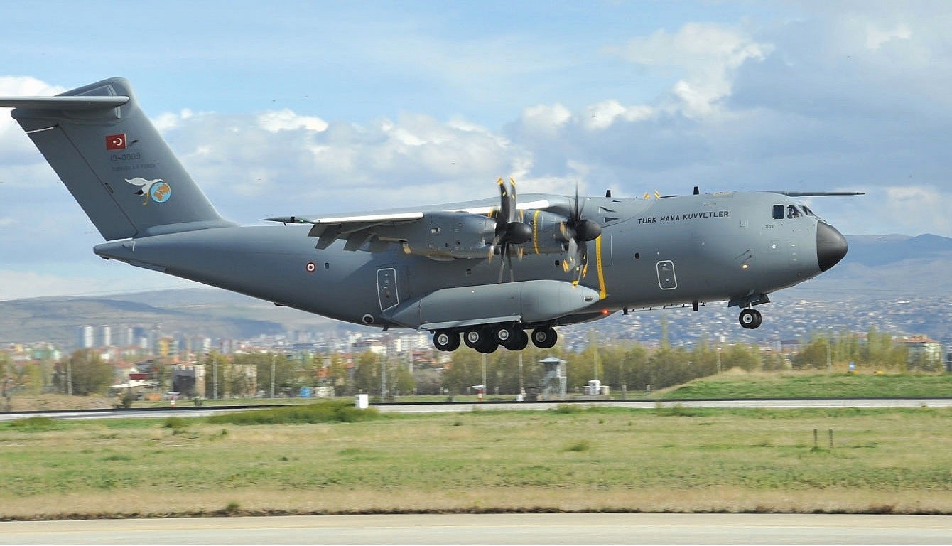 Airbus Turkish Air Force Turkish Armed Forces Airbus A400M Atlas Military Aircraft Aircraft Military 1340x768