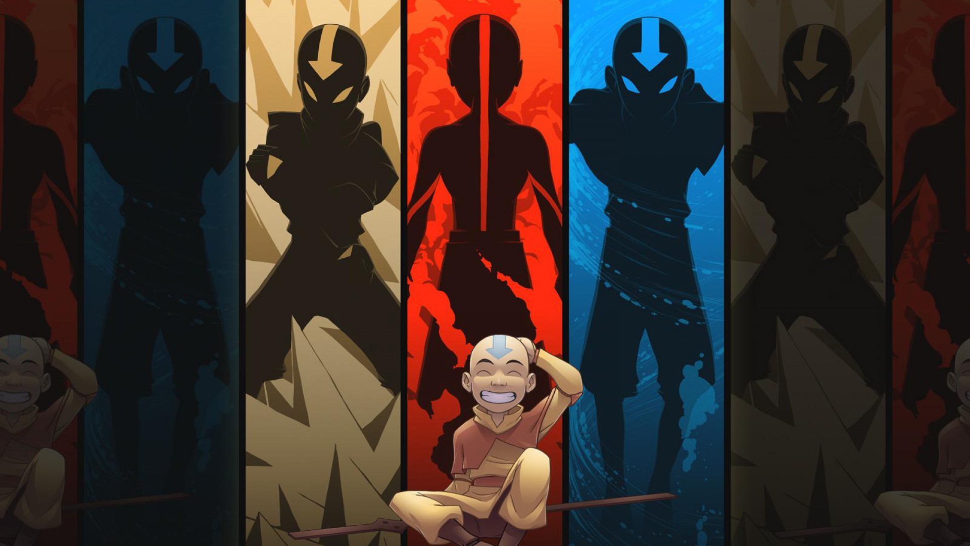 Avatar The Last Airbender Aang Anime 1920x1080