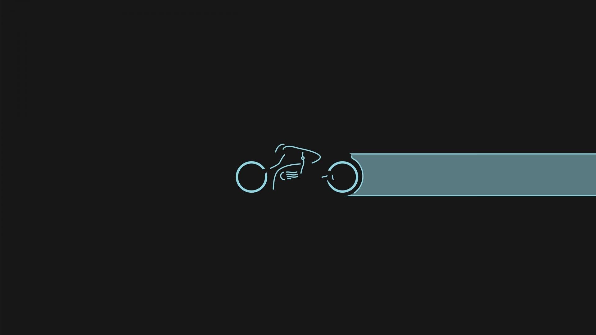 Minimalism Tron Light Cycle Movies 1920x1080