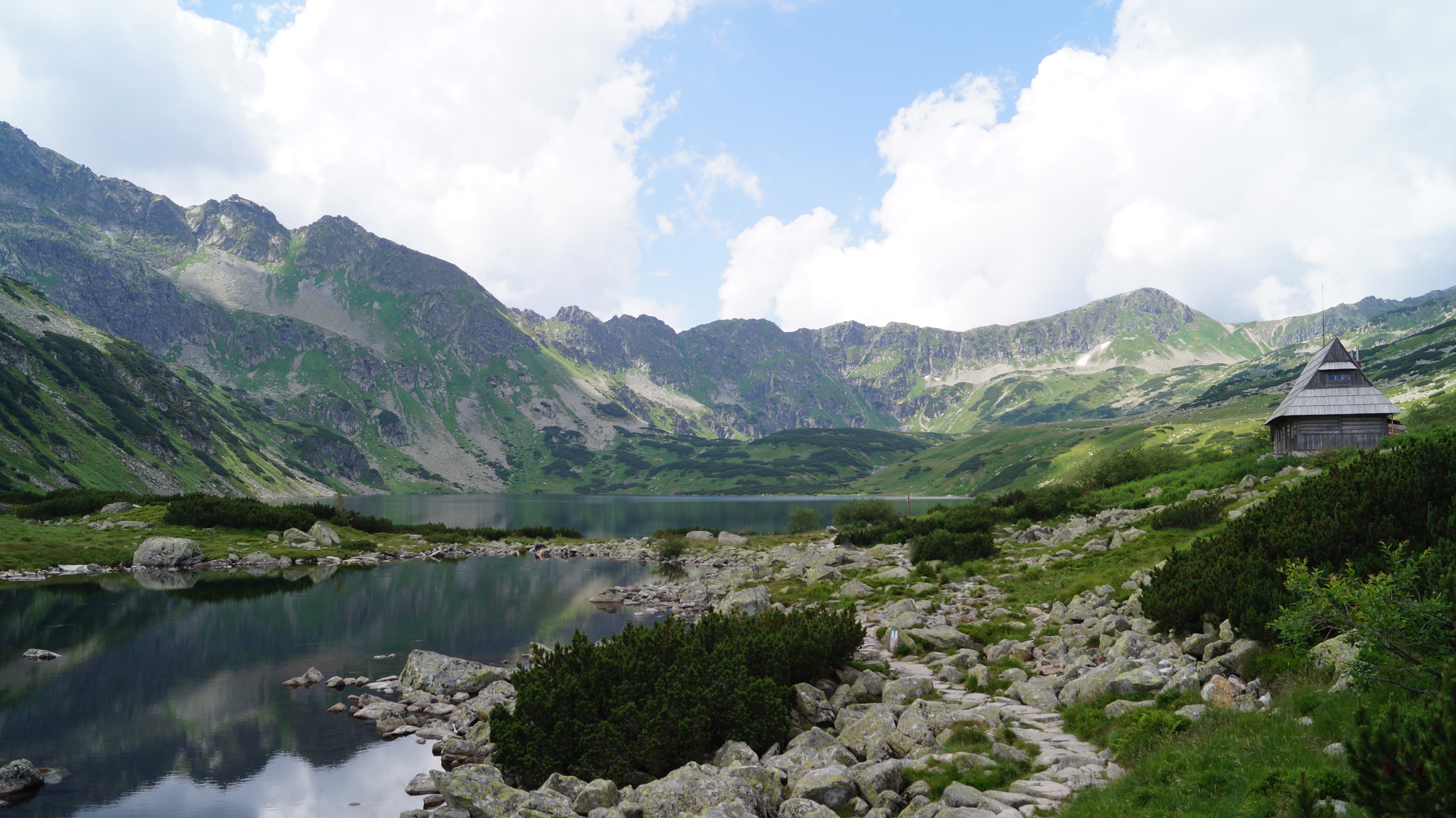 Nature Tatra Mountains Valley Of Five Ponds Poland 5456x3064