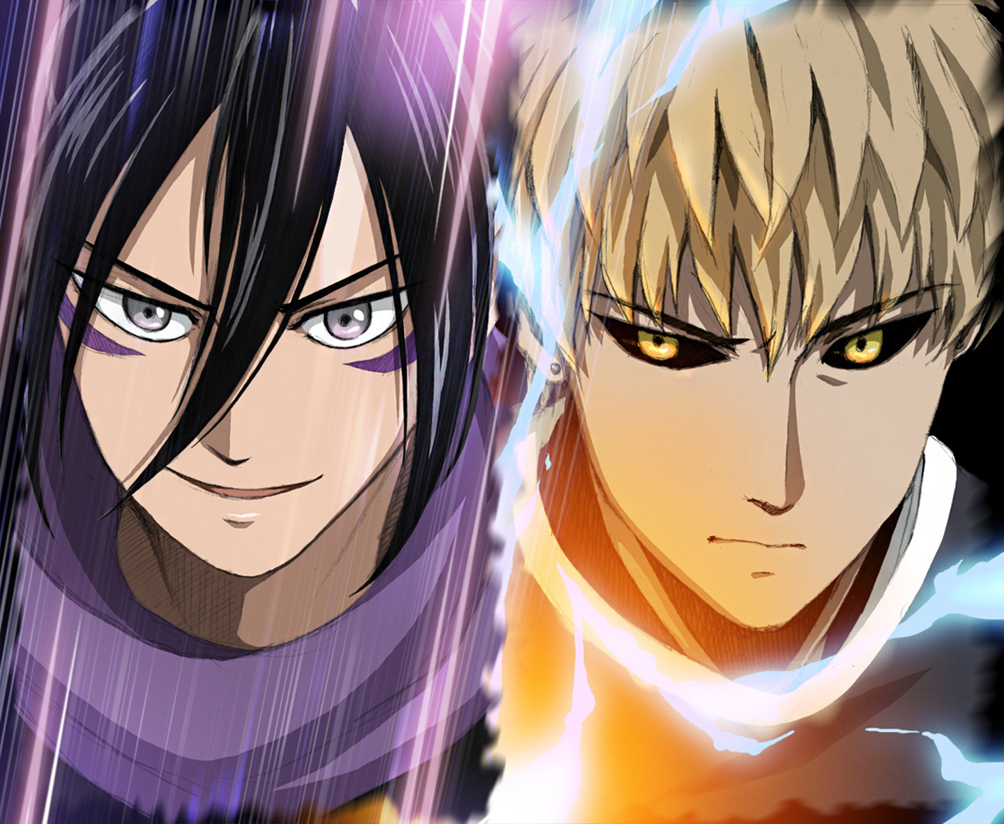 One Punch Man Sonic One Punch Man Genos One Punch Man 1440x1182