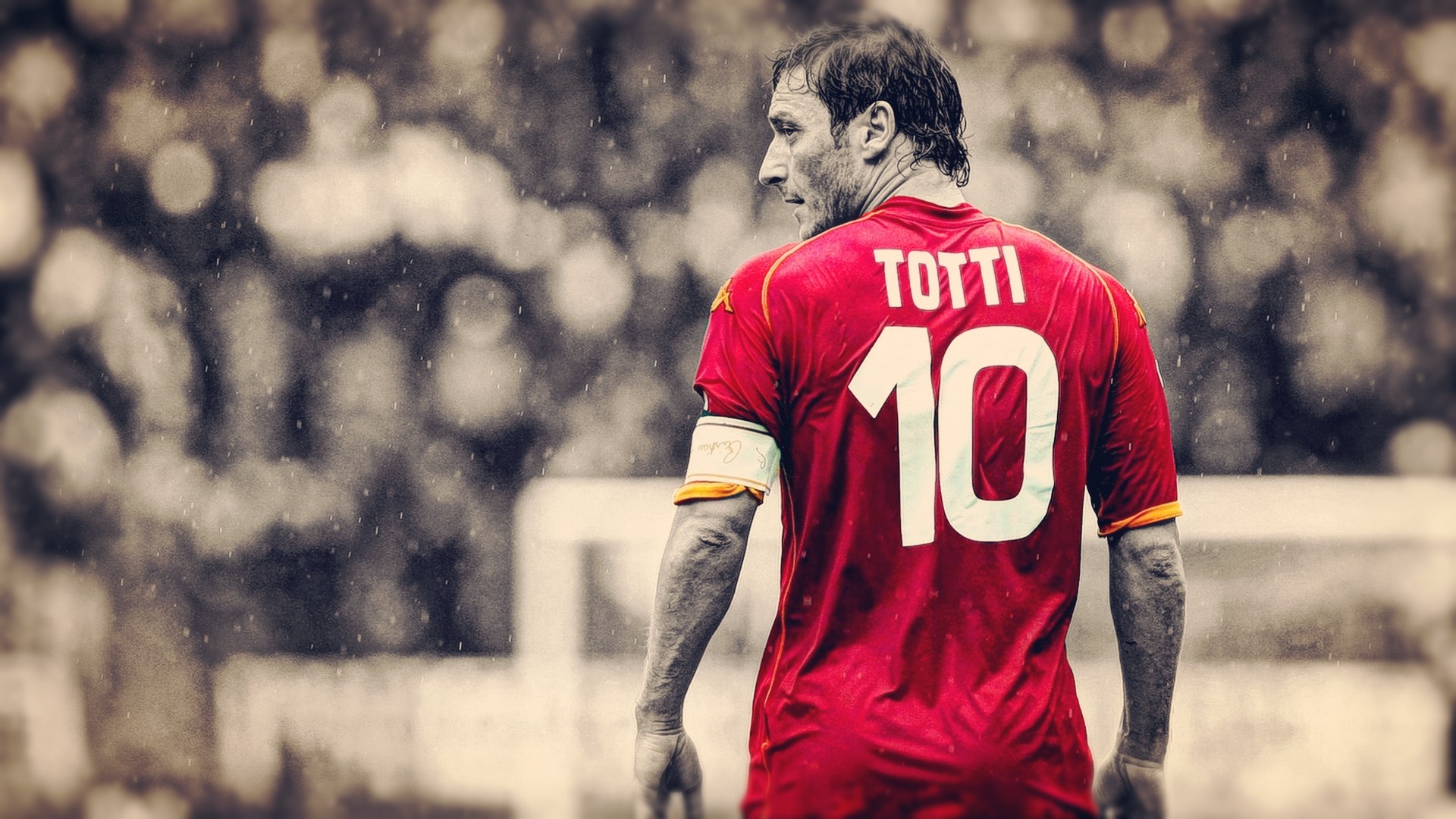 Soccer HDR AS Roma Sport Fernando Totti Illiteracy Spitsnkicks 1920x1080