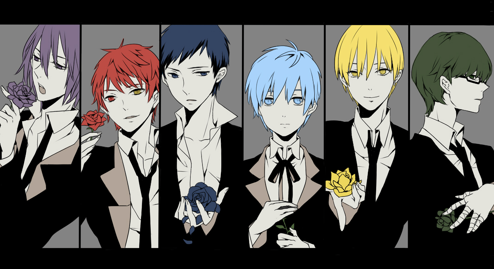 Seij R Akashi Daiki Aomine Ry Ta Kise Tetsuya Kuroko Shintar Midorima Atsushi Murasakibara 1920x1047