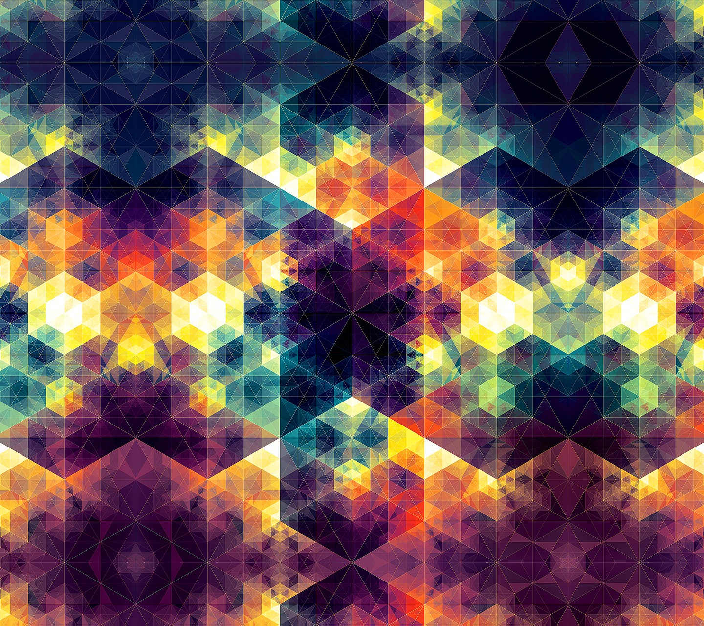 Andy Gilmore Abstract Geometry Pattern 1440x1280