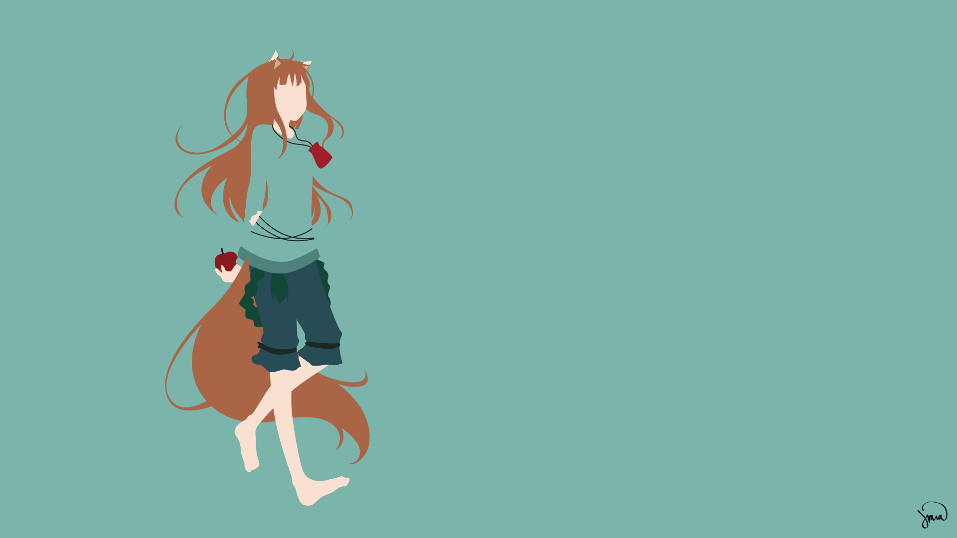 Anime Girls Spice And Wolf Holo 1920x1080