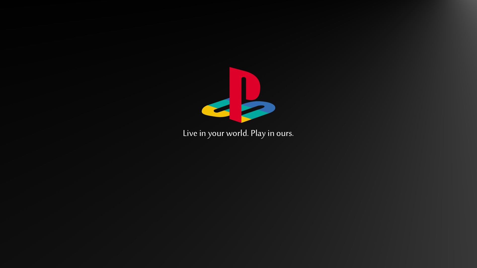 Sony PlayStation Video Games Retro Games Logo Black Consoles Console Typography 1920x1080