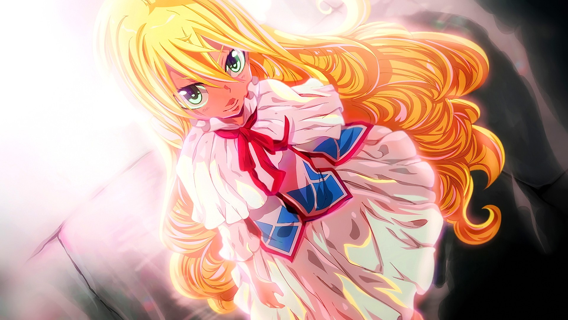 Anime Anime Girls Blonde Dress Fairy Tail Mavis Vermilion Fairy Tail Zero 1920x1080