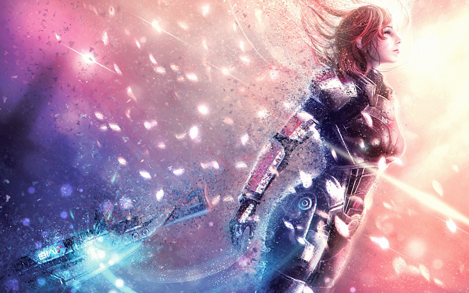 Jane Shepard Mass Effect Video Games Mass Effect 3 1920x1200
