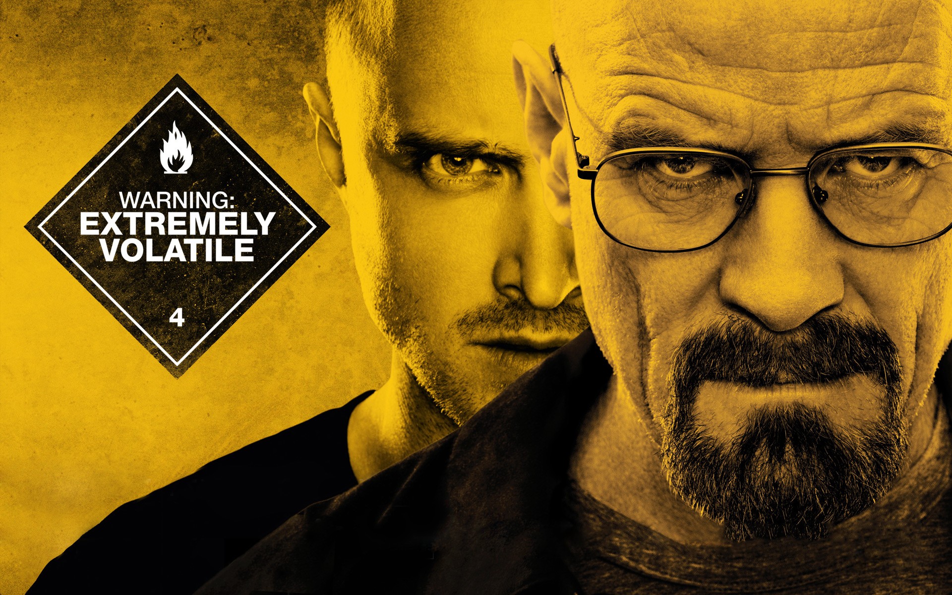 Breaking Bad Warning Signs Bryan Cranston Jesse Pinkman Walter White Aaron Paul 1920x1200