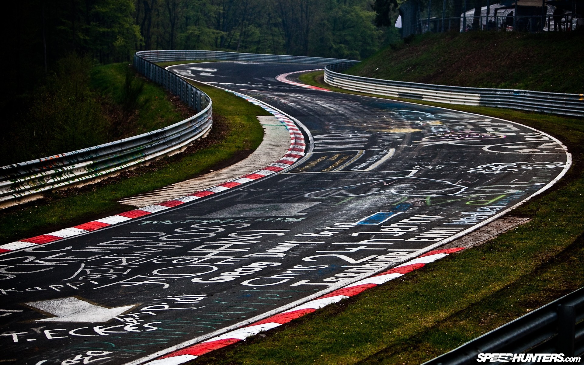 Nurburgring Race Tracks Road Graffiti Motorsports 1920x1200