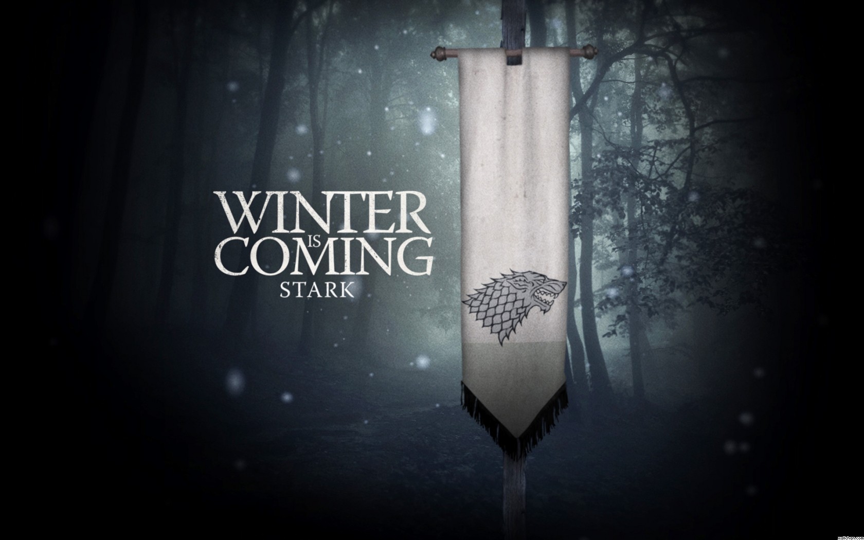 Game Of Thrones A Song Of Ice And Fire House Stark Sigils Winter Is Coming 1680x1050