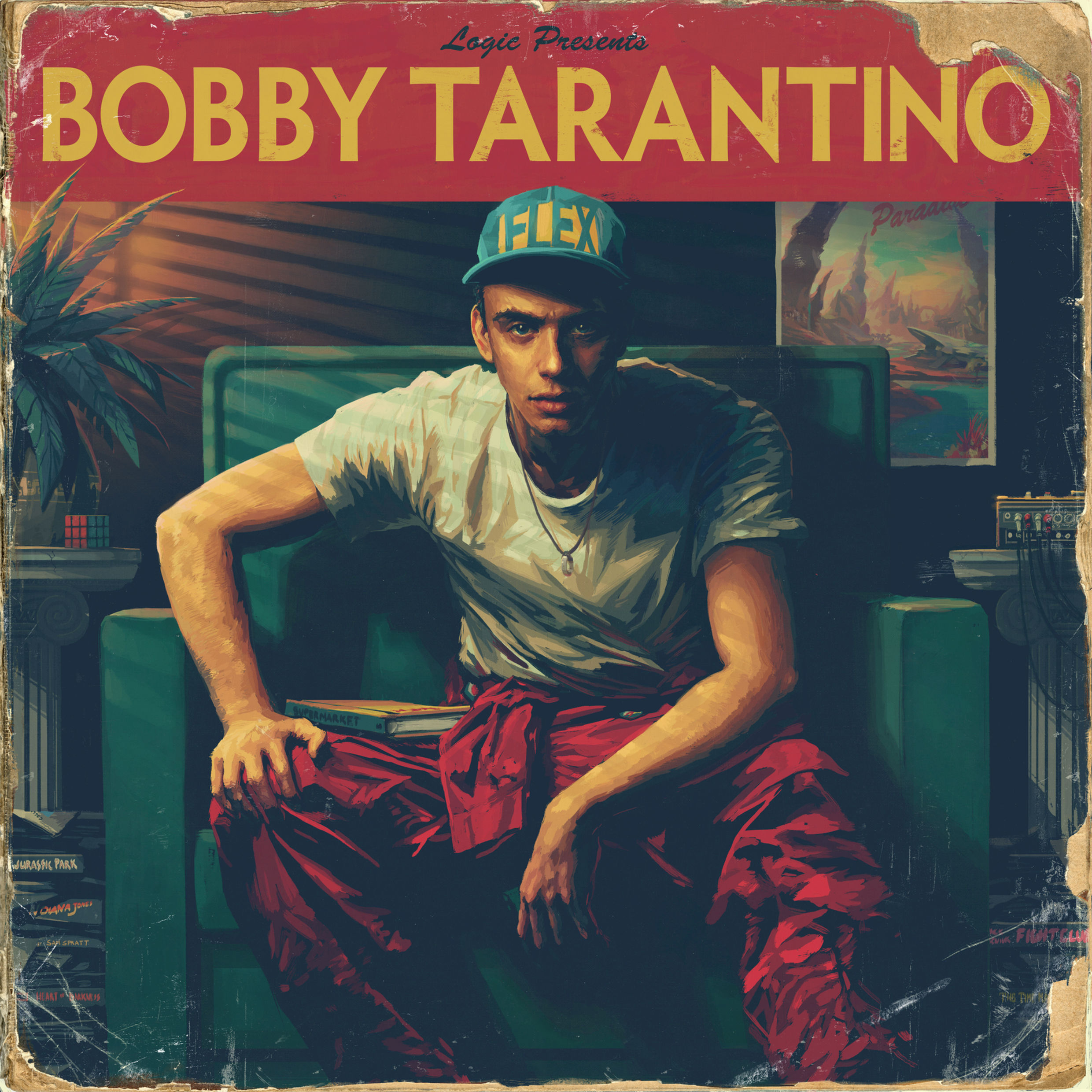 Rap Bobby Tarantino Hip Hop Album Covers Logic Illustration 2480x2480