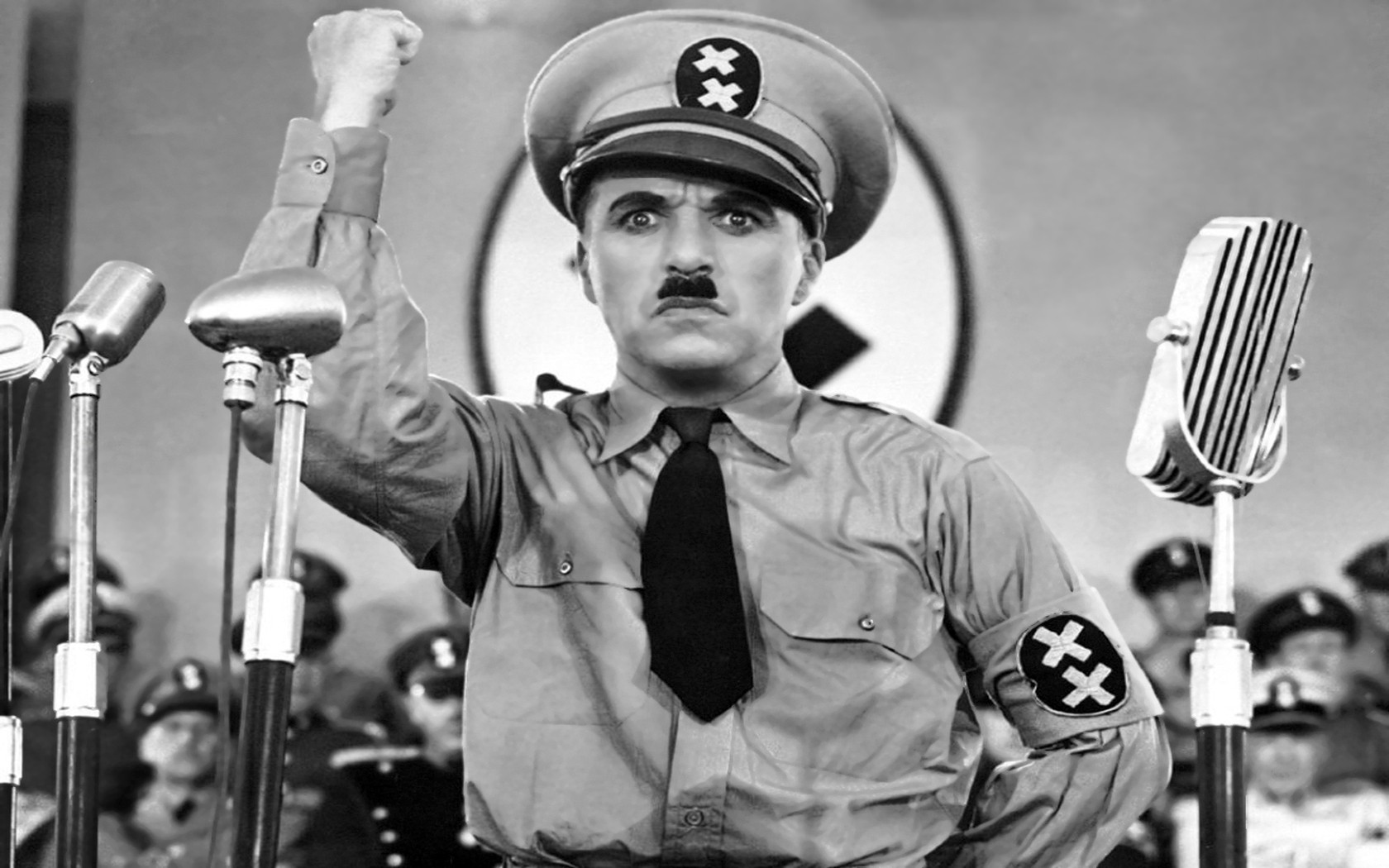Charlie Chaplin The Tramp The Dictator 1680x1050