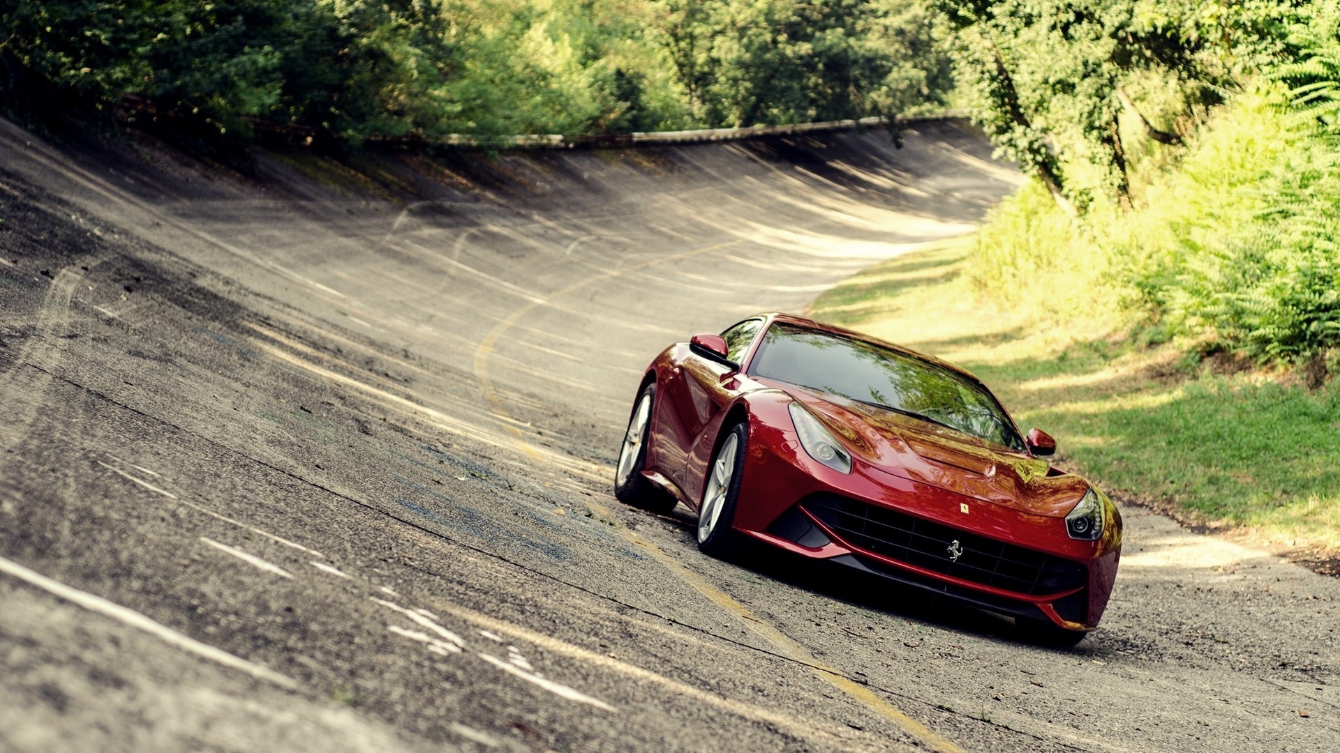 Ferrari Red Cars Road Car Vehicle Ferrari F12 1920x1080