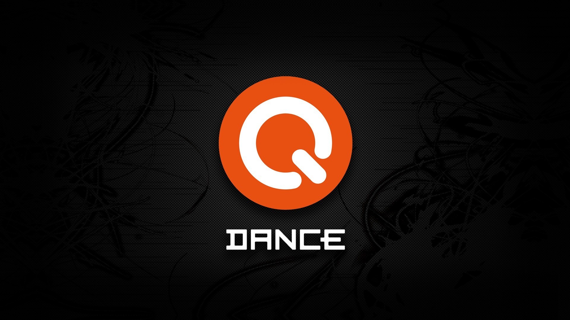 Q Dance Simple Background Black Background 1920x1080