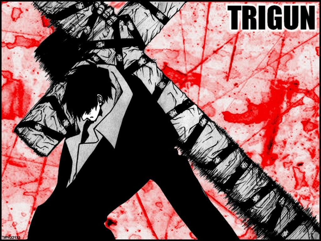 Anime Trigun Nicholas D Wolfwood 1024x768