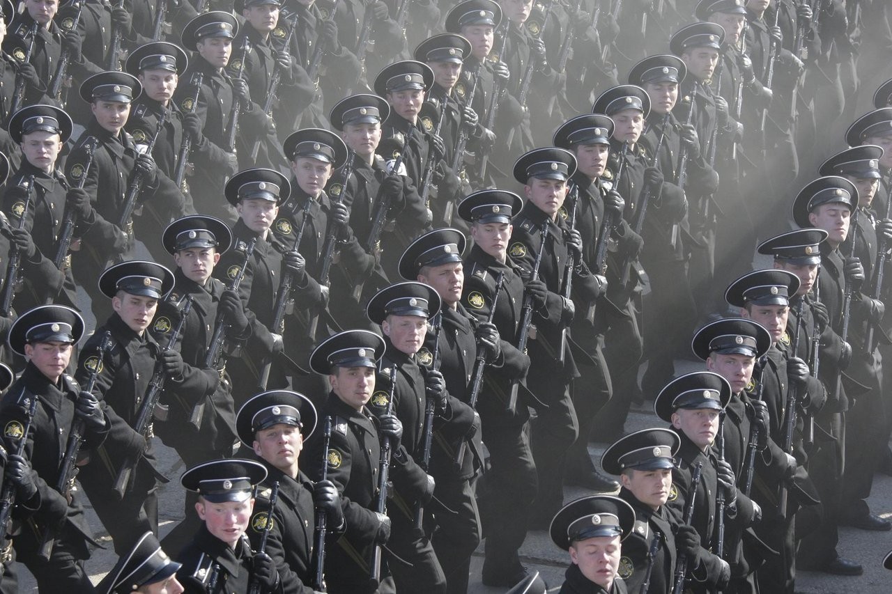Russian Navy Soldier Parade Military 1280x853