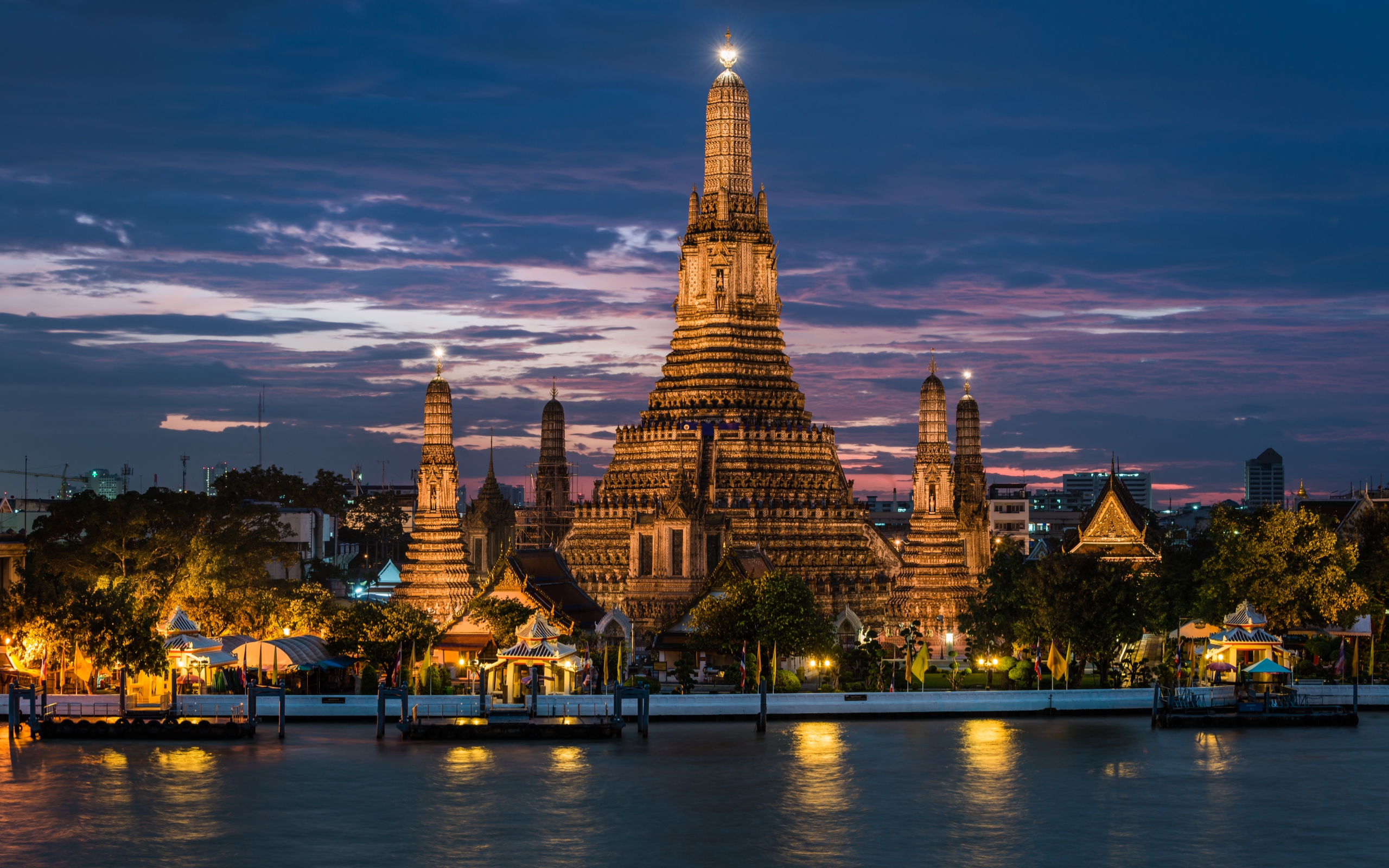 Religious Wat Arun Temple 2560x1600