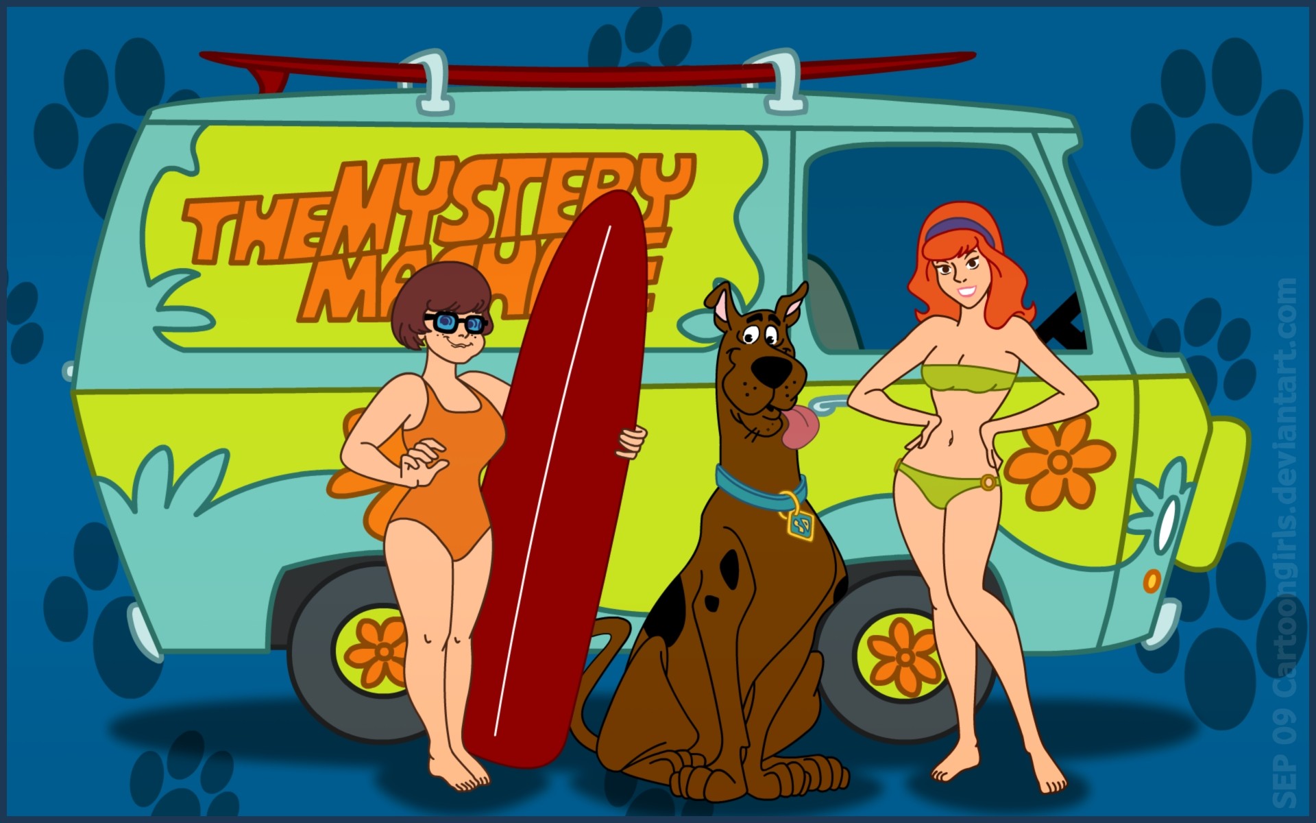 Scooby Doo Velma Dinkley Daphne Blake 1920x1200