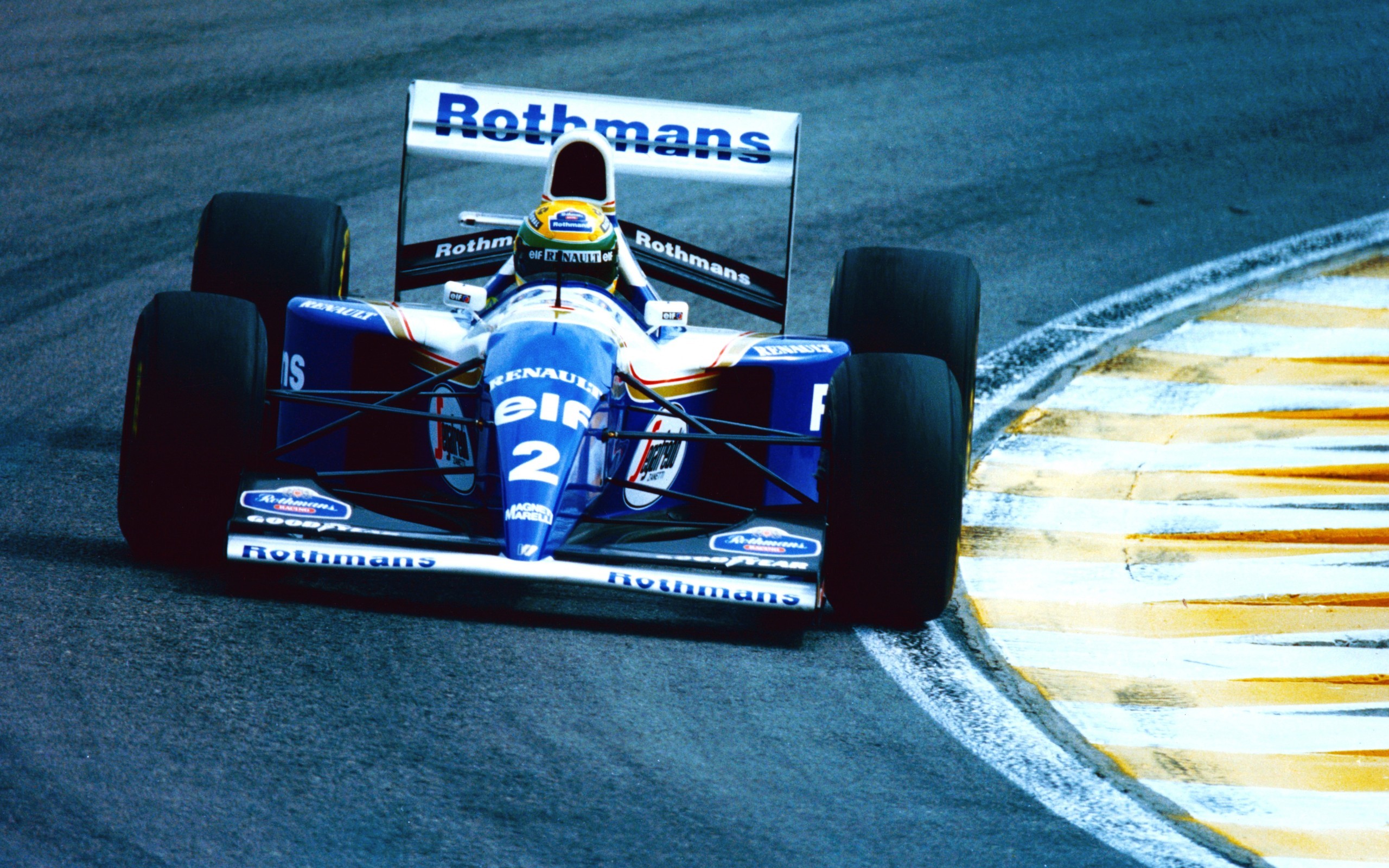 Car Ayrton Senna Formula 1 Race Cars Racing Vehicle Sport Sports 2560x1600