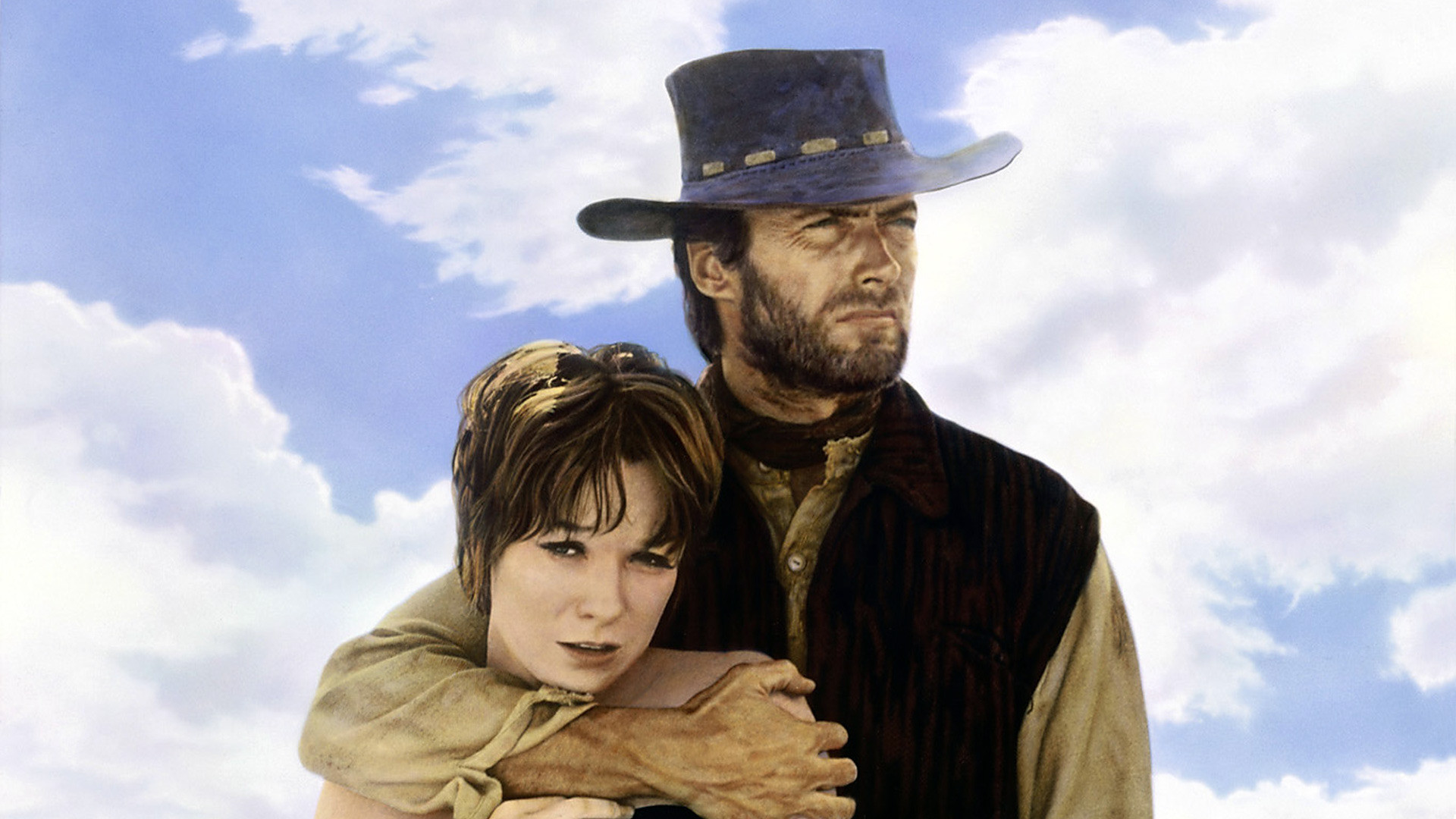 Shirley MacLaine Clint Eastwood 1920x1080