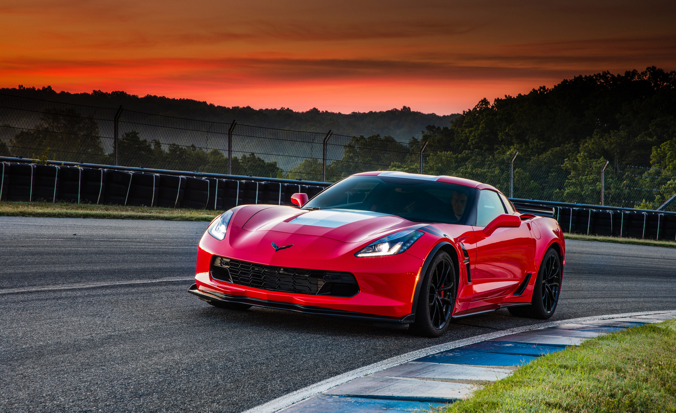 Chevrolet Corvette C7 Chevrolet Corvette Chevrolet Sport Car Car Vehicle Red Car 2250x1375