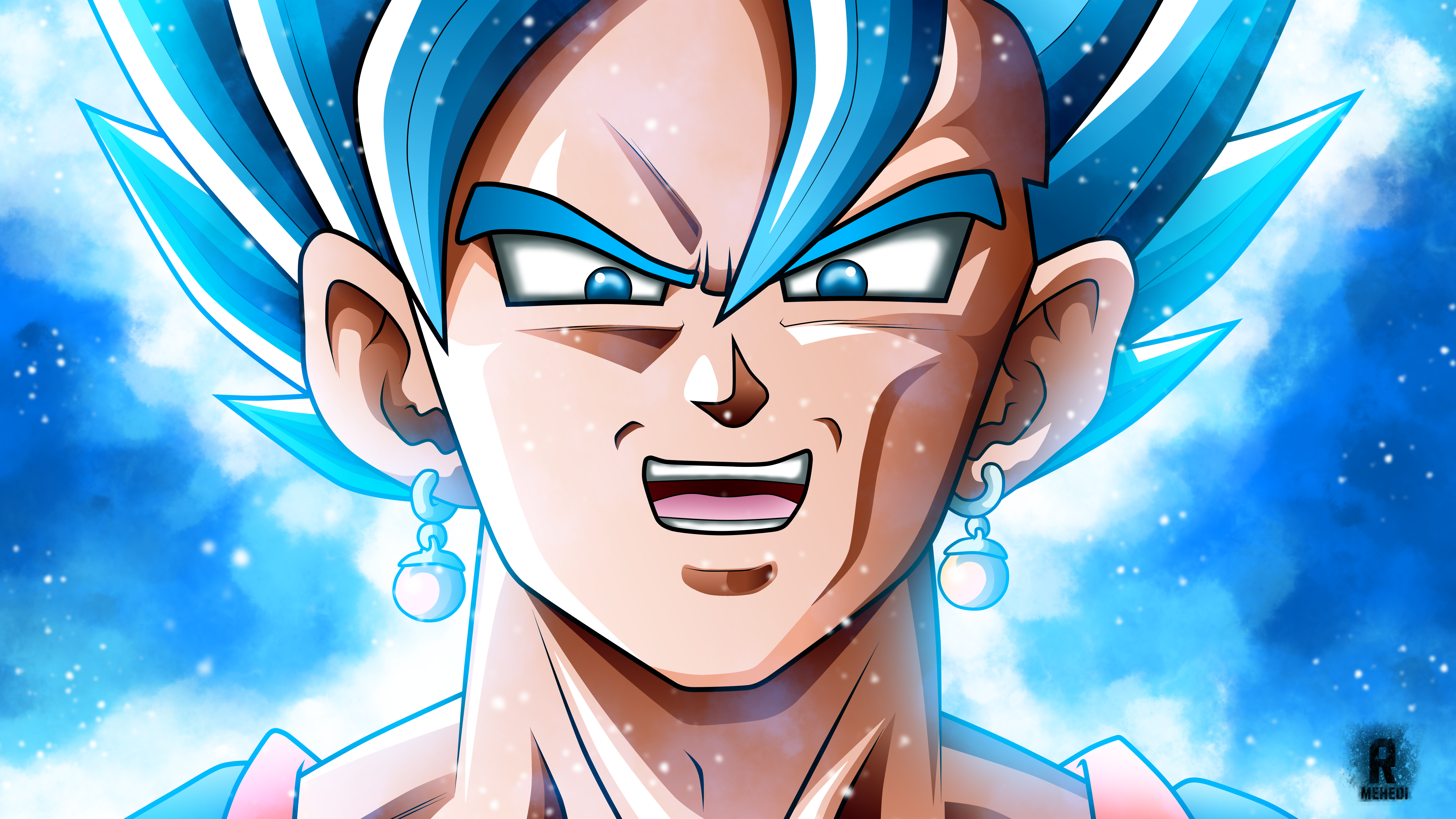 Vegito Dragon Ball SSGSS Vegito Dragon Ball Super 5760x3240