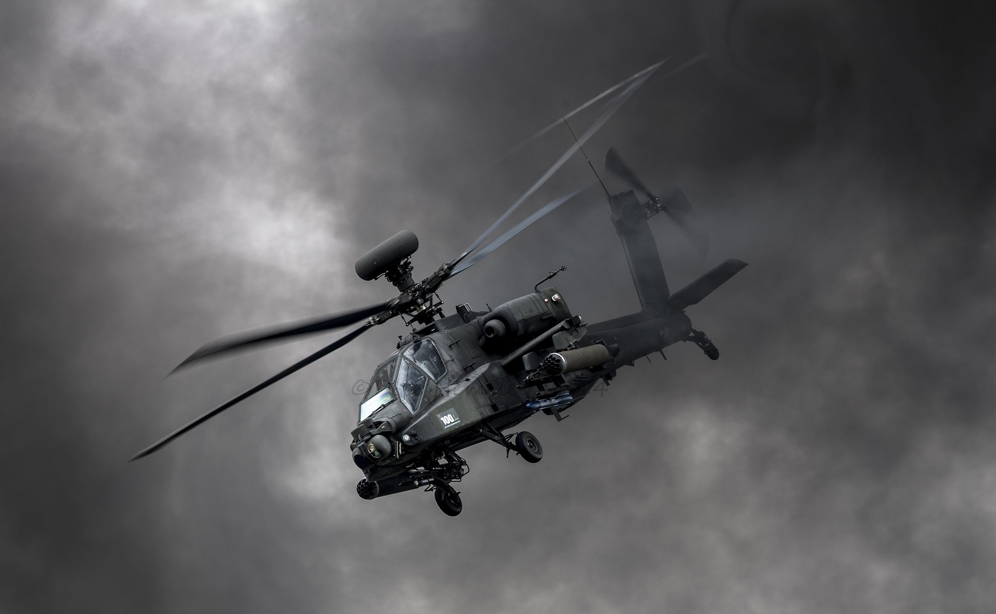 Boeing Apache AH 64D Military War Aircraft Helicopters AH 64 Apache Vehicle Gray 2048x1262