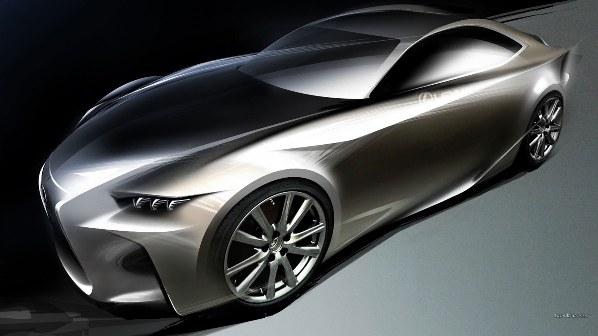 Lexus LF CC Concept Cars Car Coupe Conceptual 1920x1080