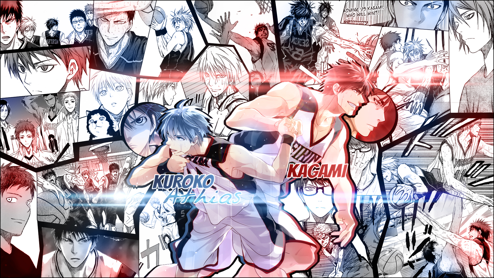 Tetsuya Kuroko Taiga Kagami Seij R Akashi Daiki Aomine 1920x1080