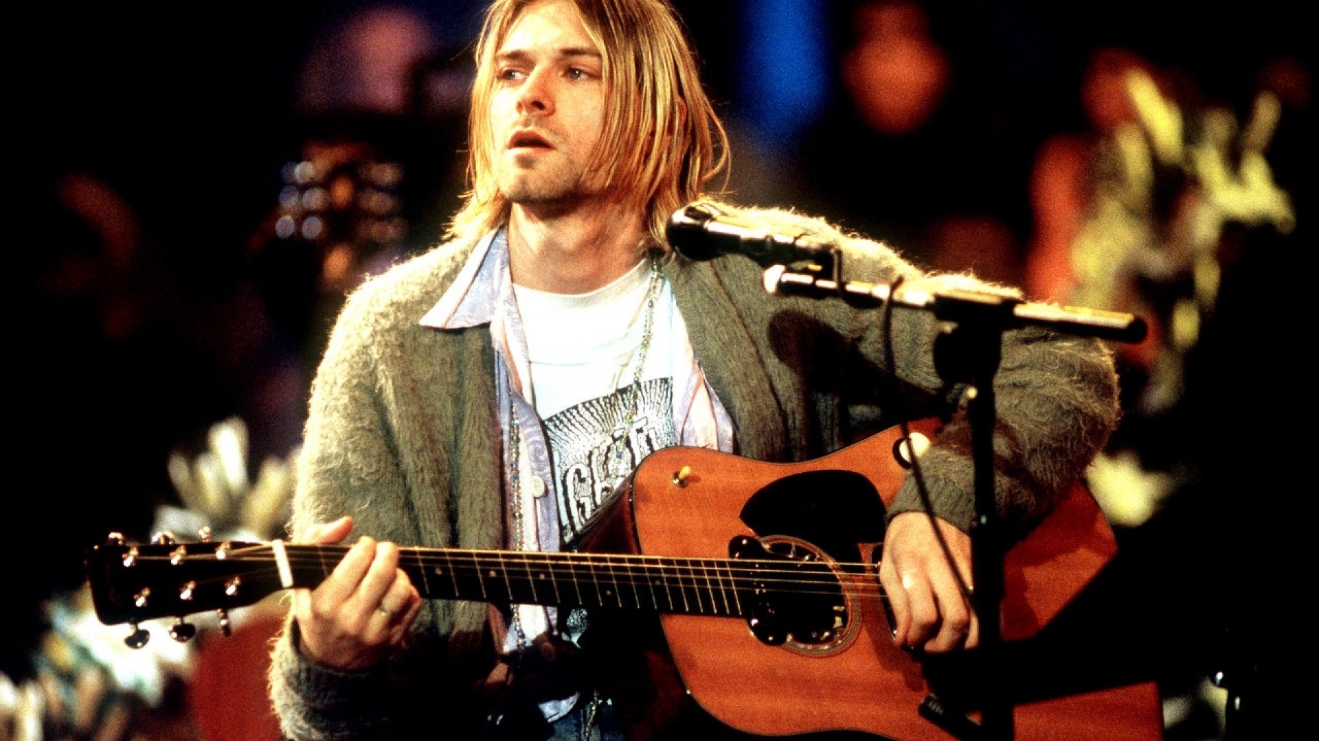 Kurt Cobain Nirvana Musician Guitarist Men 1920x1080