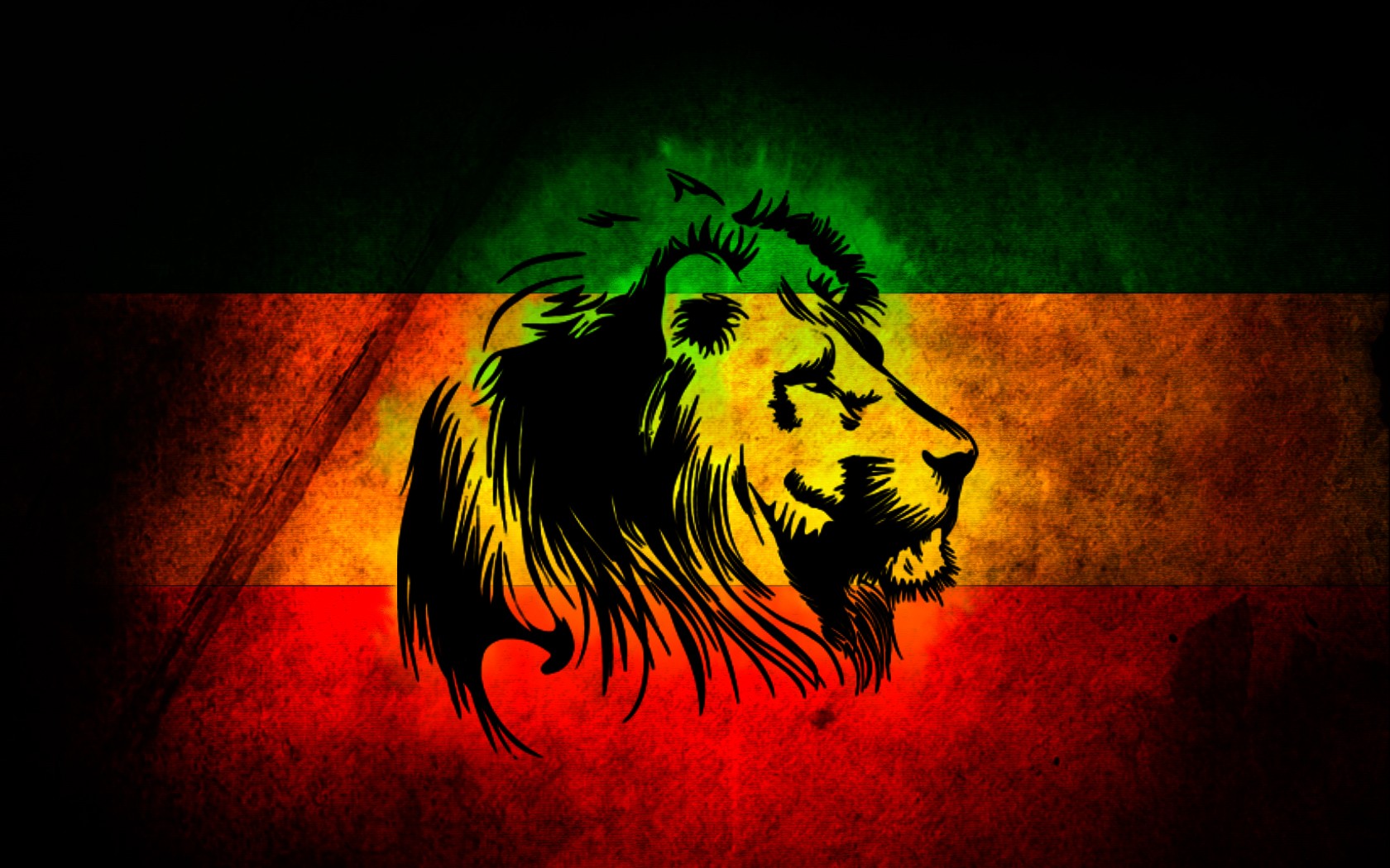 Rastafari Lion 1680x1050