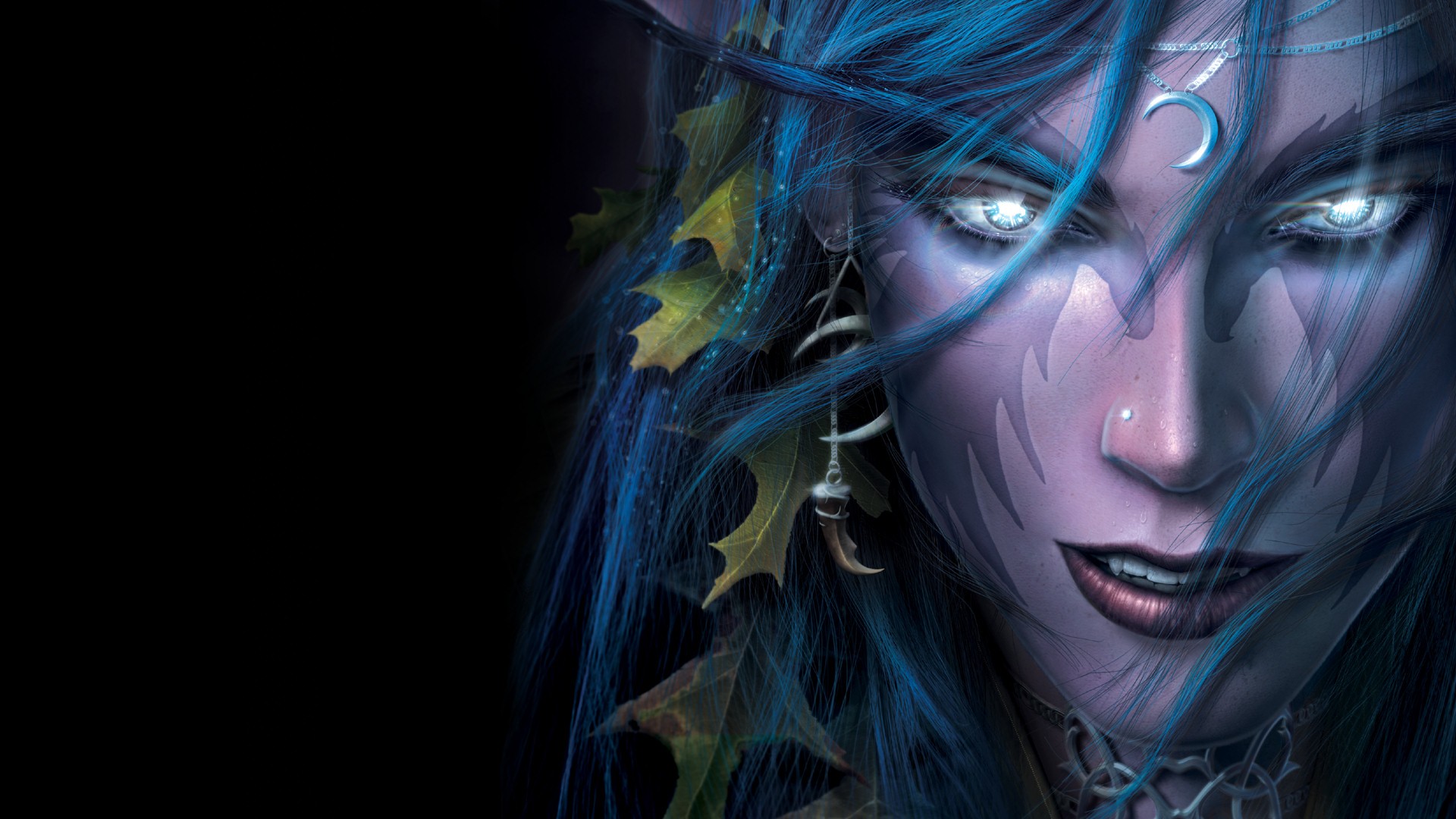 Warcraft Tyrande Whisperwind Video Games World Of Warcraft Fantasy Girl 1920x1080