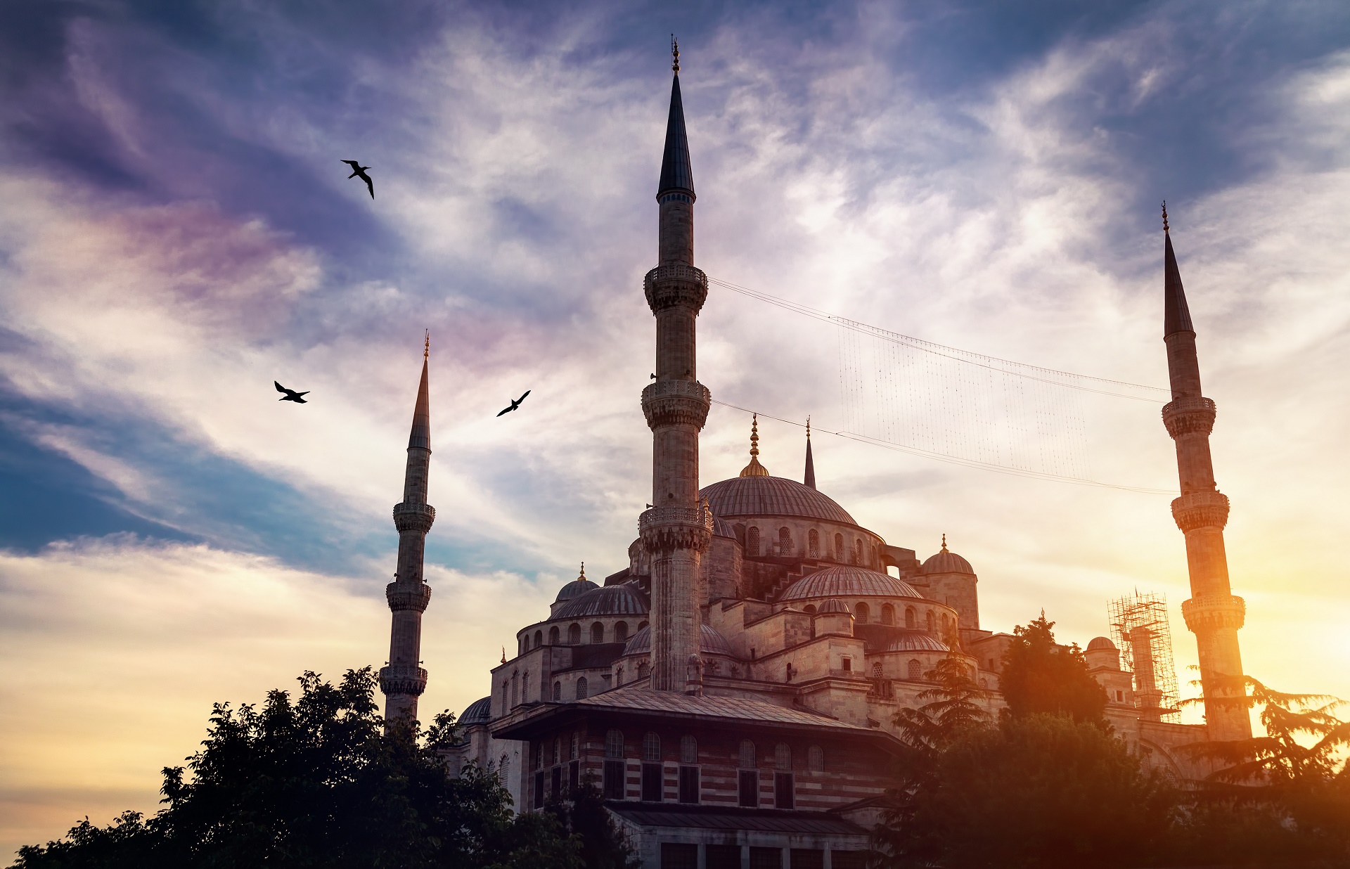 Religious Sultan Ahmed Mosque 1920x1236