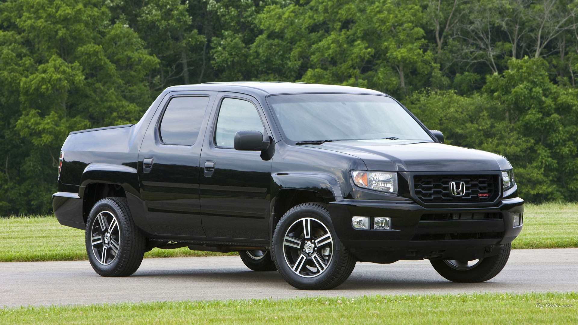 Honda Ridgeline Honda Black Cars Car Vehicle 1920x1080