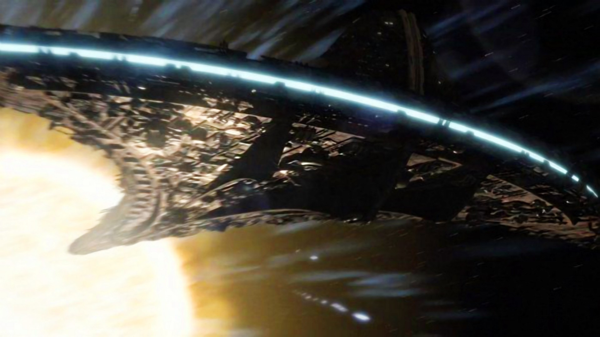Stargate SG U FTL Faster Than Light Destiny Spaceship 1920x1080