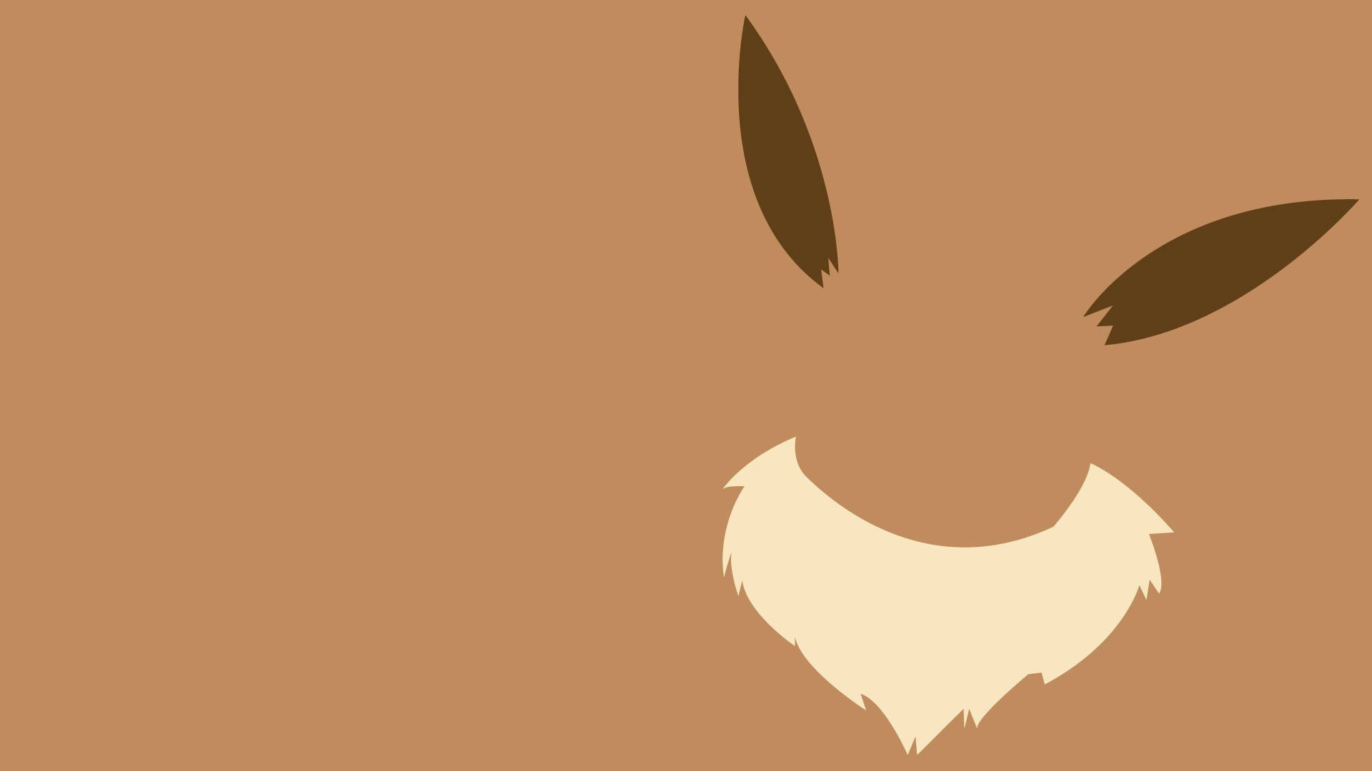 Minimalism Eevee 1920x1080