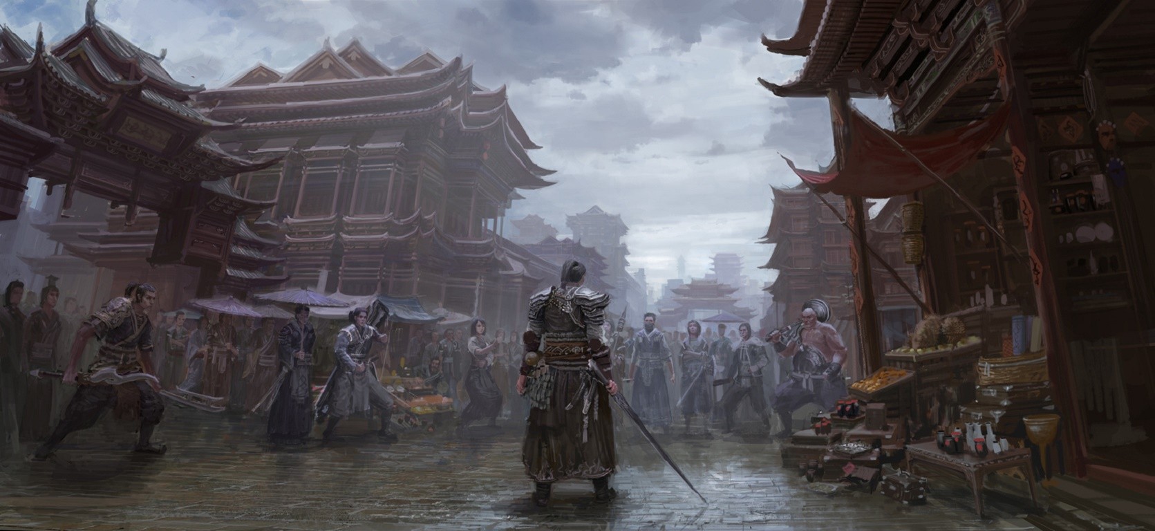 Artwork Kung Fu Sword Dynasty Warriors Fantasy Art Video Games 1671x768