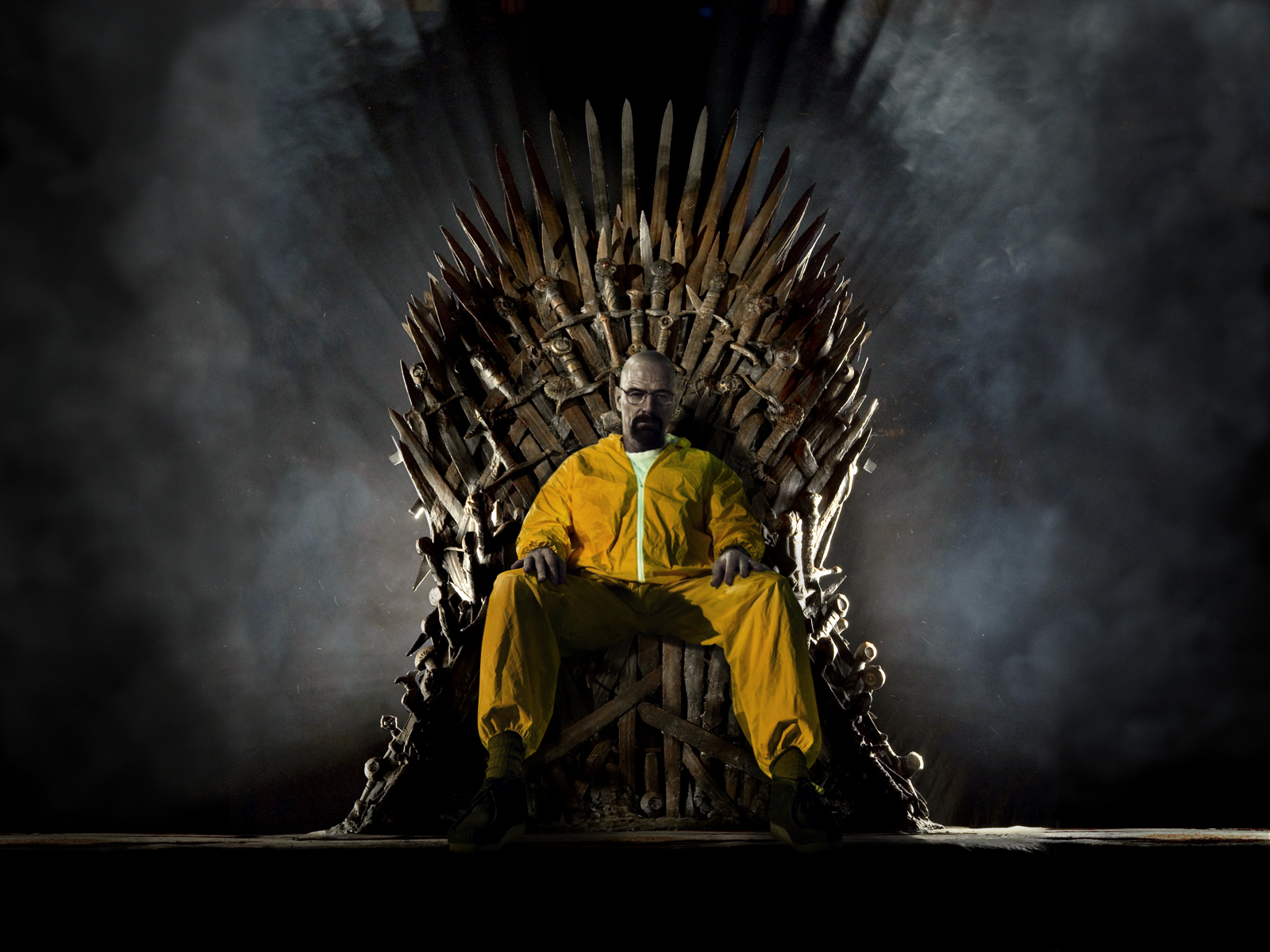 Breaking Bad Game Of Thrones Iron Throne Walter White Crossover 1600x1200