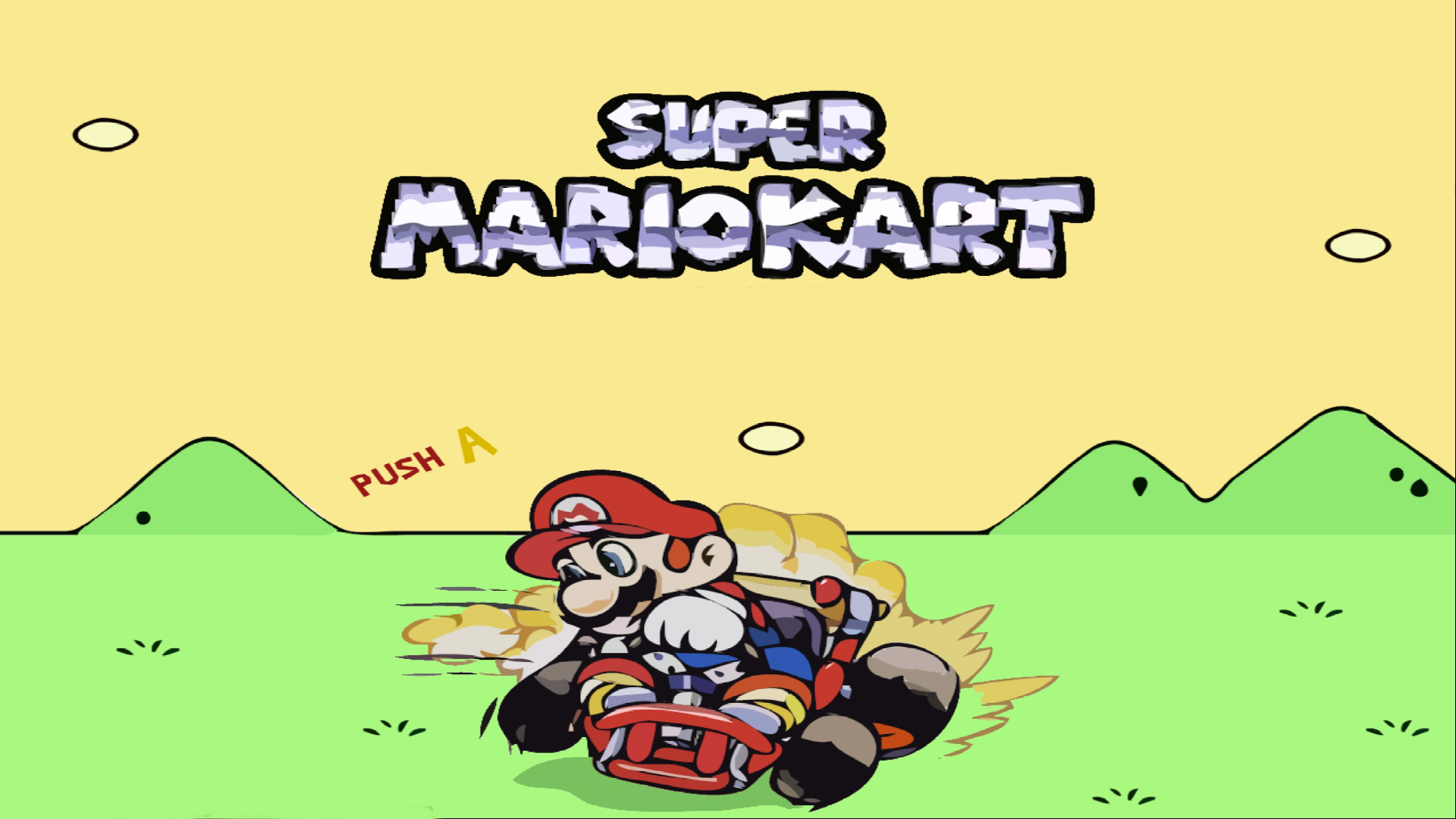 Video Game Super Mario Kart 1920x1080