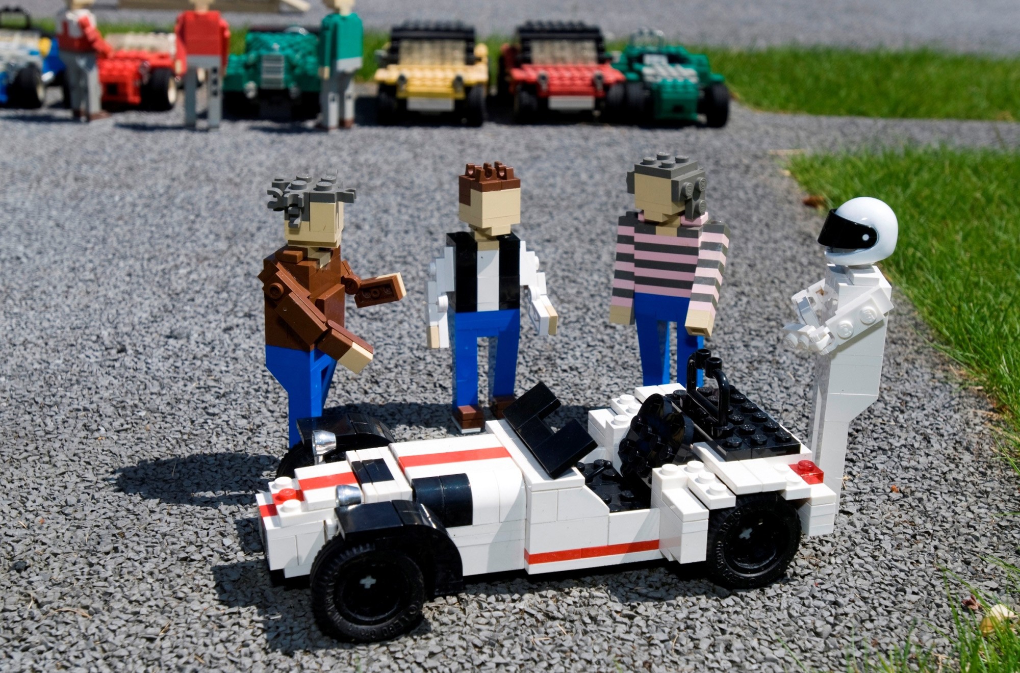 LEGO Top Gear The Stig Sports Car Richard Hammond Jeremy Clarkson James May Caterham 2000x1320