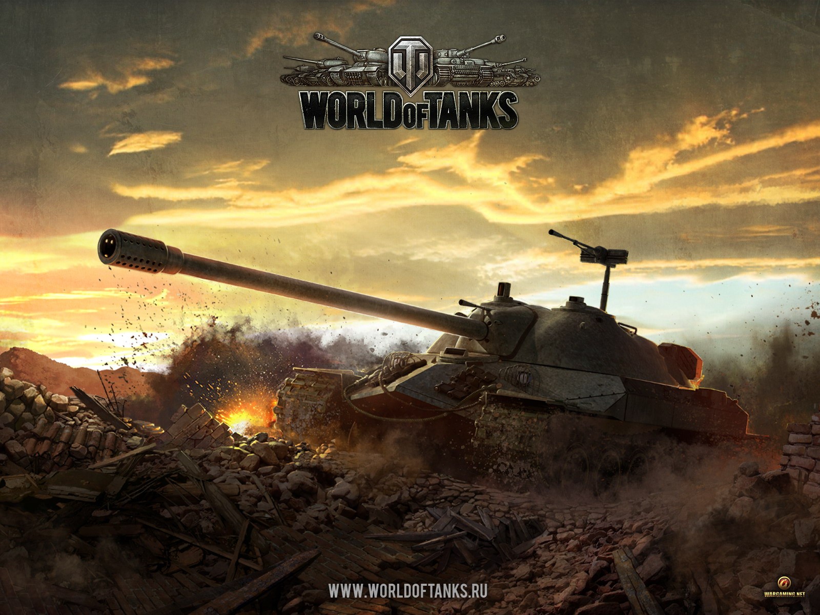 World Of Tanks IS 7 Wargaming Video Games 1600x1200