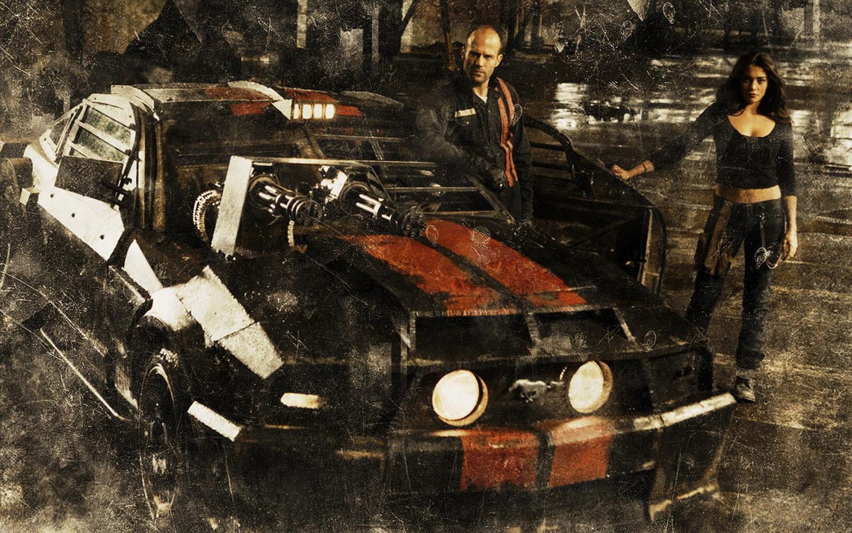 Jason Statham Ford Mustang Death Race 1680x1050